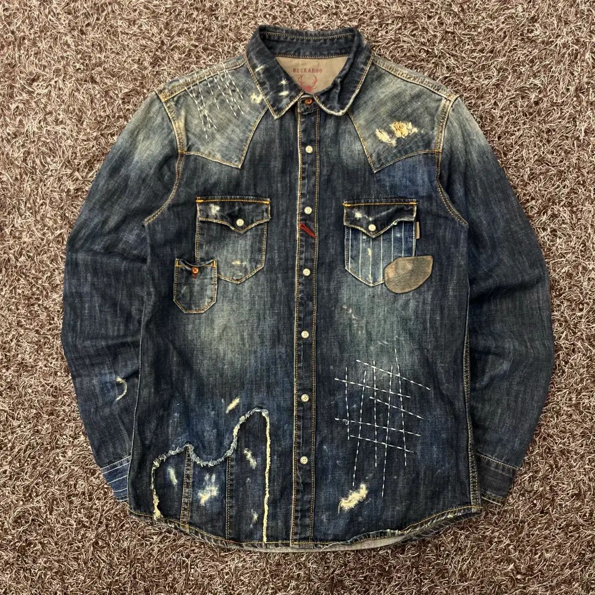 中古・古着通販New Era (ニューエラ) EXAMPLE (エグザンプル) 刺繍