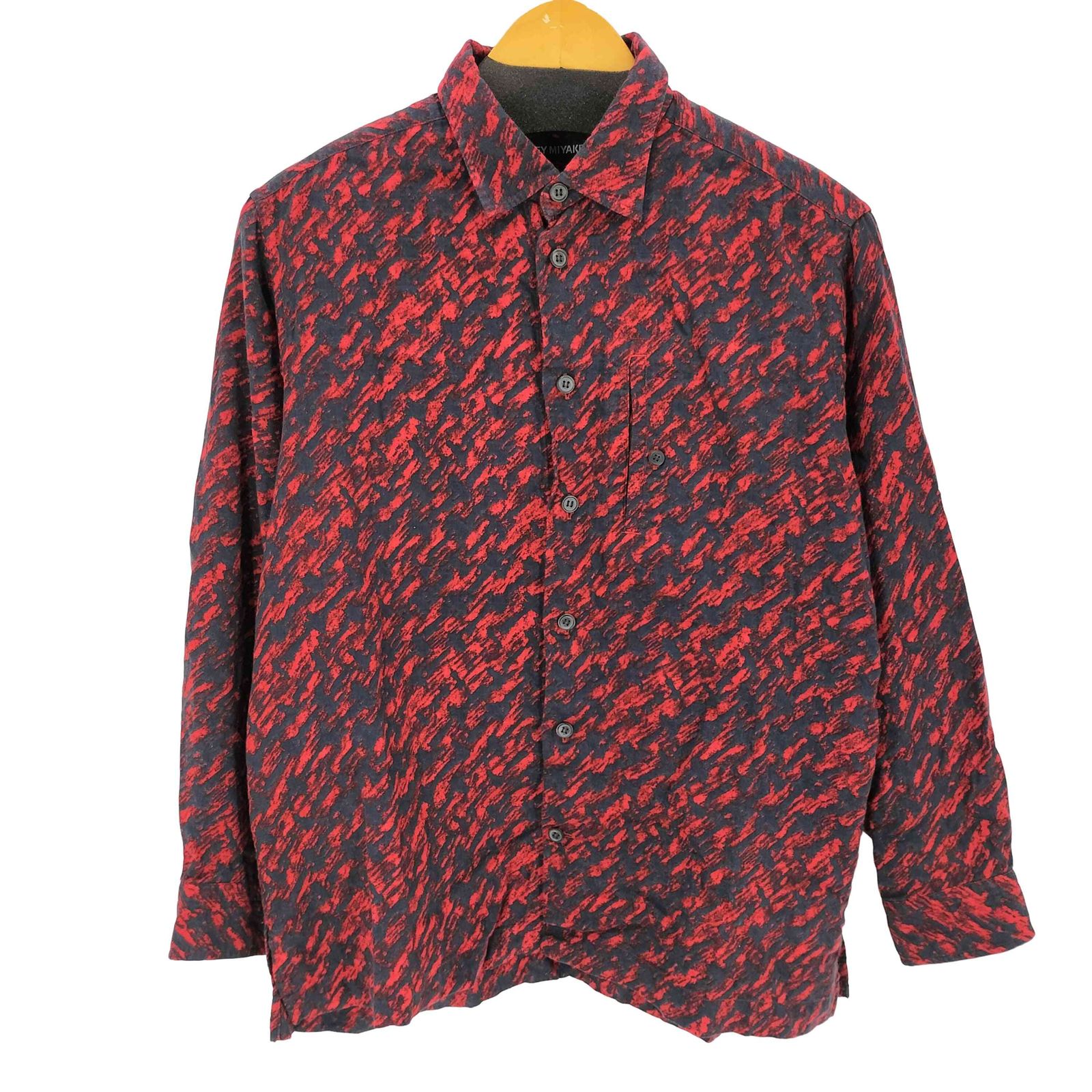 イッセイミヤケメン ISSEY MIYAKE MEN 総柄L/Sシャツ メンズ 1 - メルカリ