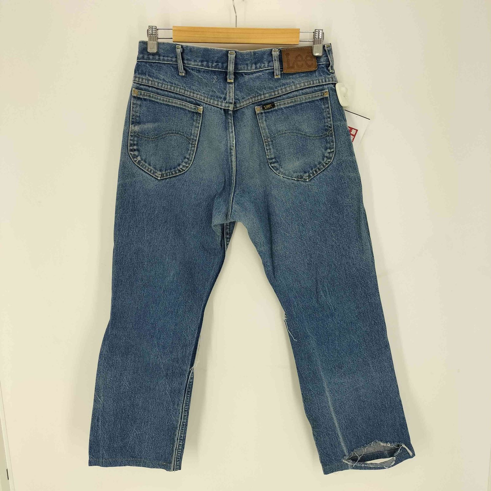 リー Lee 70-80S USA製 200 42TALON ジップ ダメージ デニム パンツ