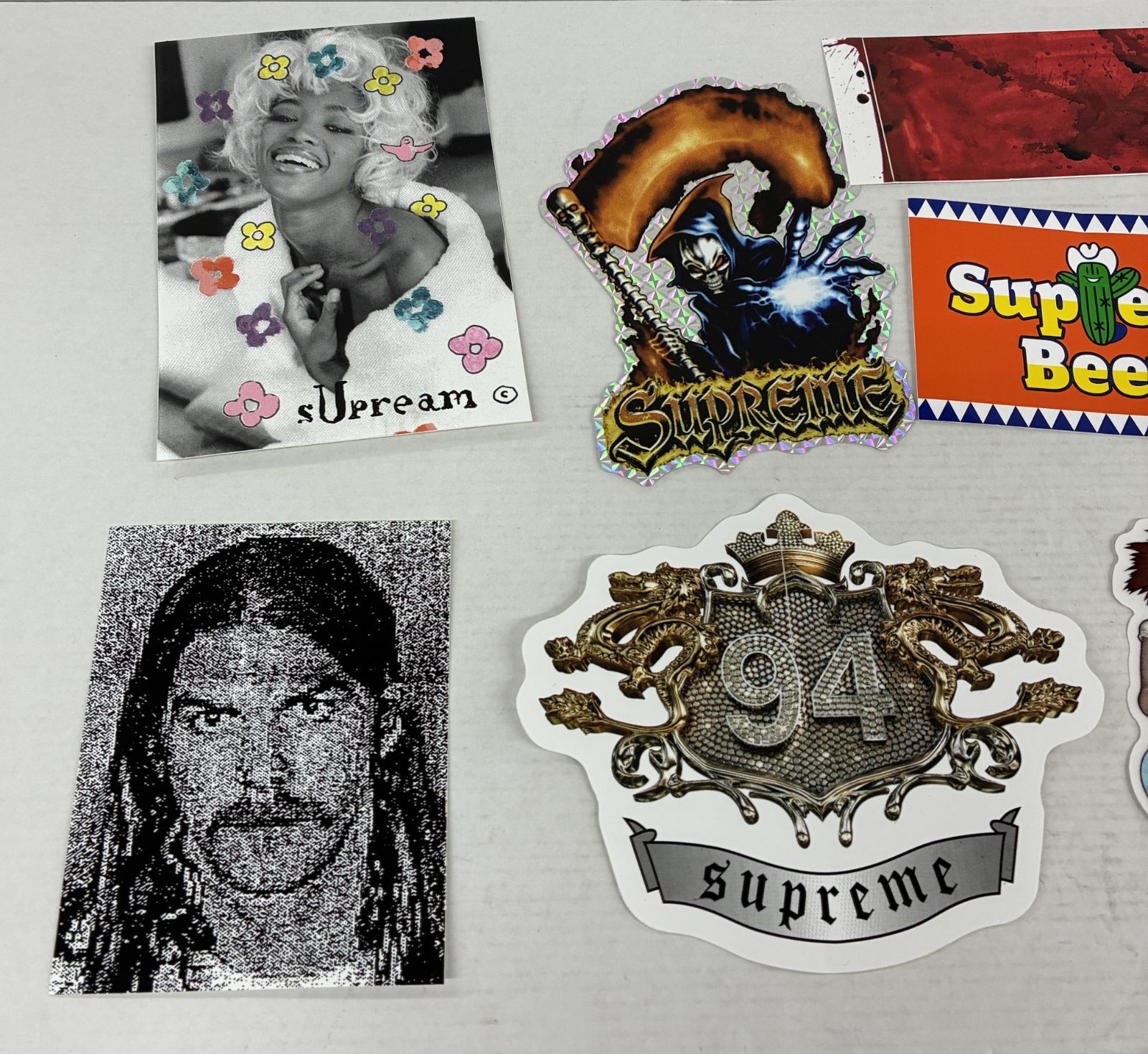 シュプリーム ステッカー 8枚セット Supreme シール sticker まとめ
