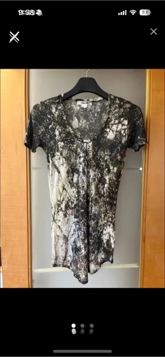 Helmut Lang ヘルムート・ラング プリント Tシャツ S