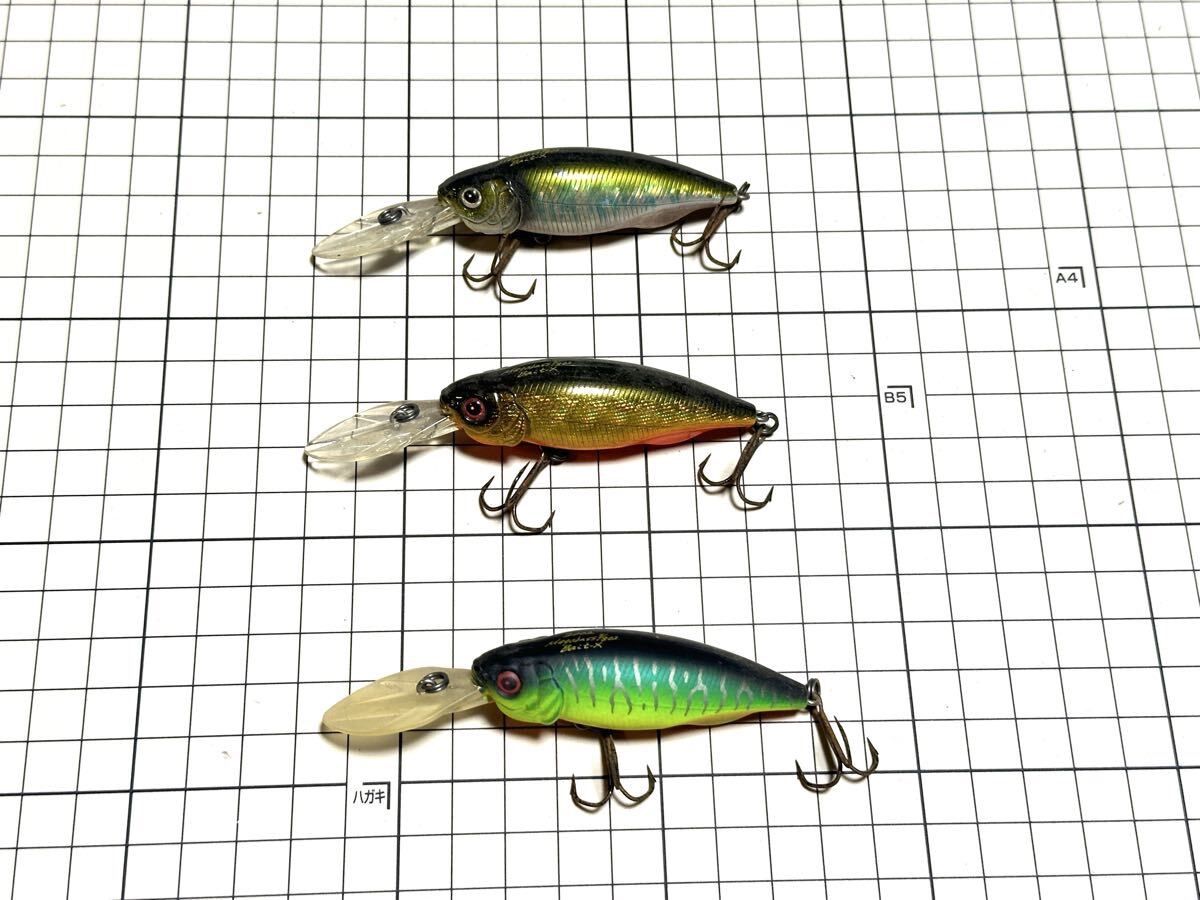MEGABASS メガバス ハード ルアー 3点セット Bait-X ベイト エックス