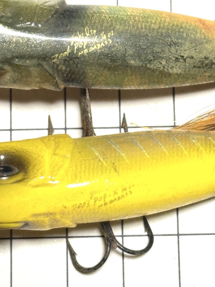 MEGABASS メガバス ハード ルアー 2点セット POP-X トップウォーター