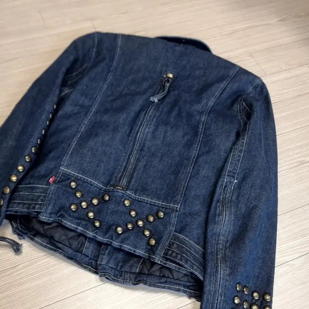 LEVI'S RED レッド デニムジャケット スタッズパンク ライダース