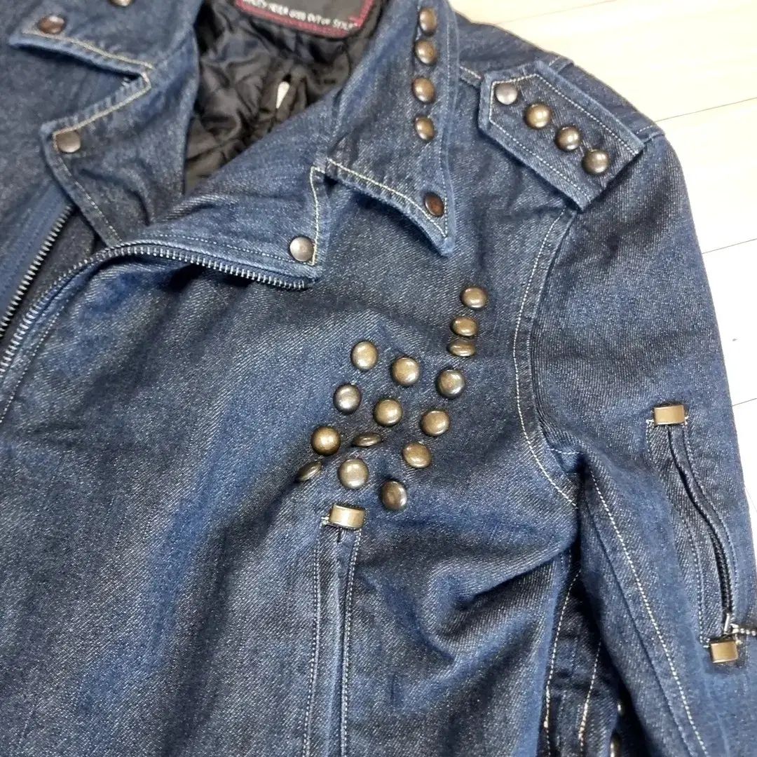 LEVI'S RED レッド デニムジャケット スタッズパンク ライダース