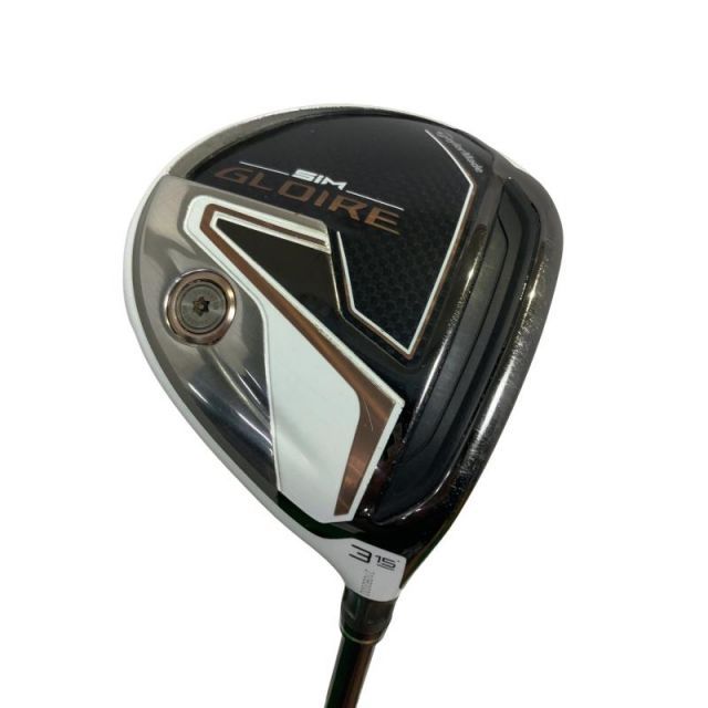 【中古】 テーラーメイド SIM GLOIRE 3W フェアウェイウッド FW AIR Speeder TM(FW) (フレックスSR) メンズ 男性用 右利き 右用 Cランク ゴルフクラブ