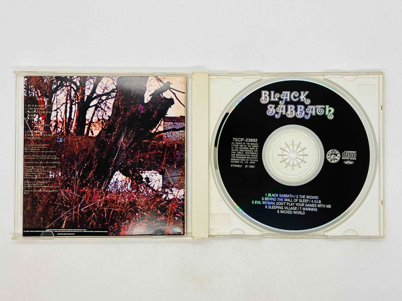 CD ブラック・サバス / 黒い安息日 / BLACK SABBATH 国内盤 TECP-23892