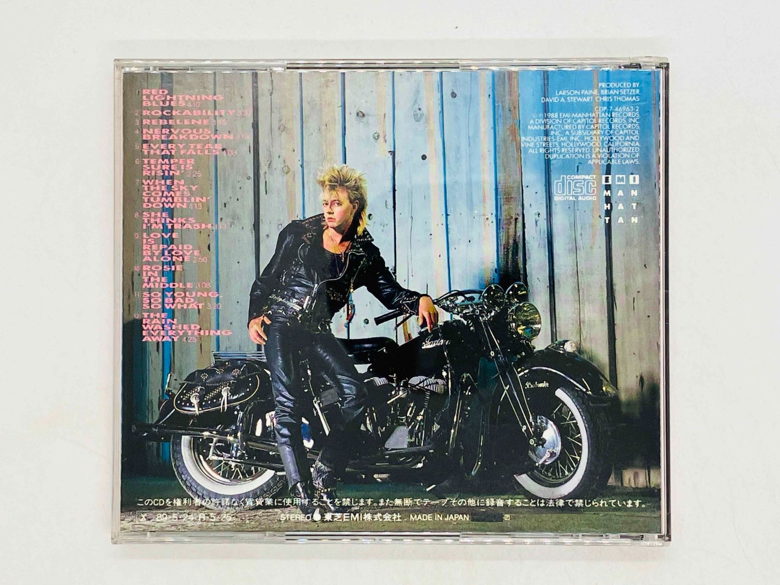 CD 旧規格 ブライアン・セッツァー / ライブ・ヌード・ギターズ