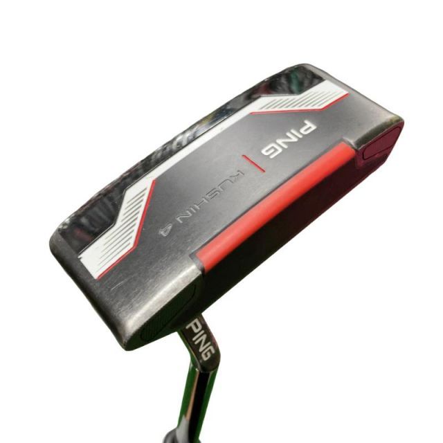 【中古】 ピン PING KUSHIN 4(2021) 34インチ(PP58) パター PT スチール (フレックスその他) メンズ 男性用 右利き 右用 Cランク ゴルフクラブ