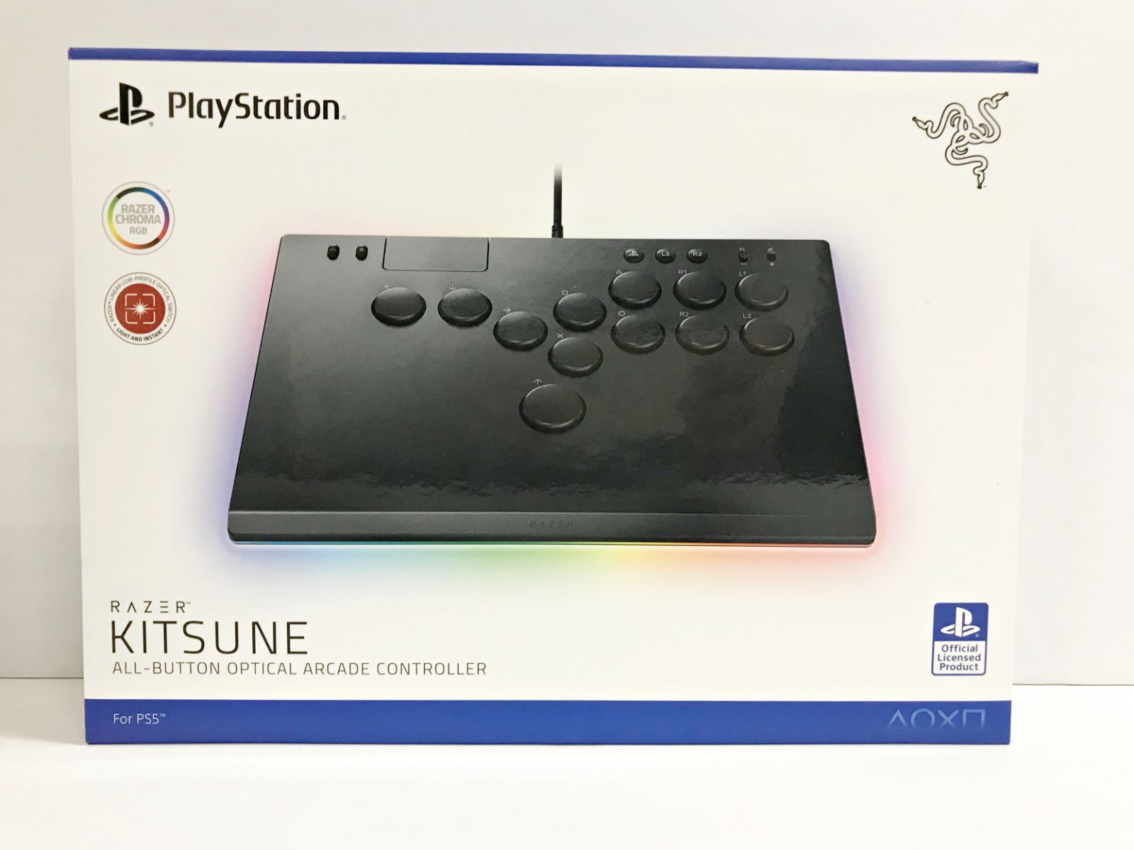 24.【未開封】Razer Kitsune 薄型レバーレスコントローラー RZ06