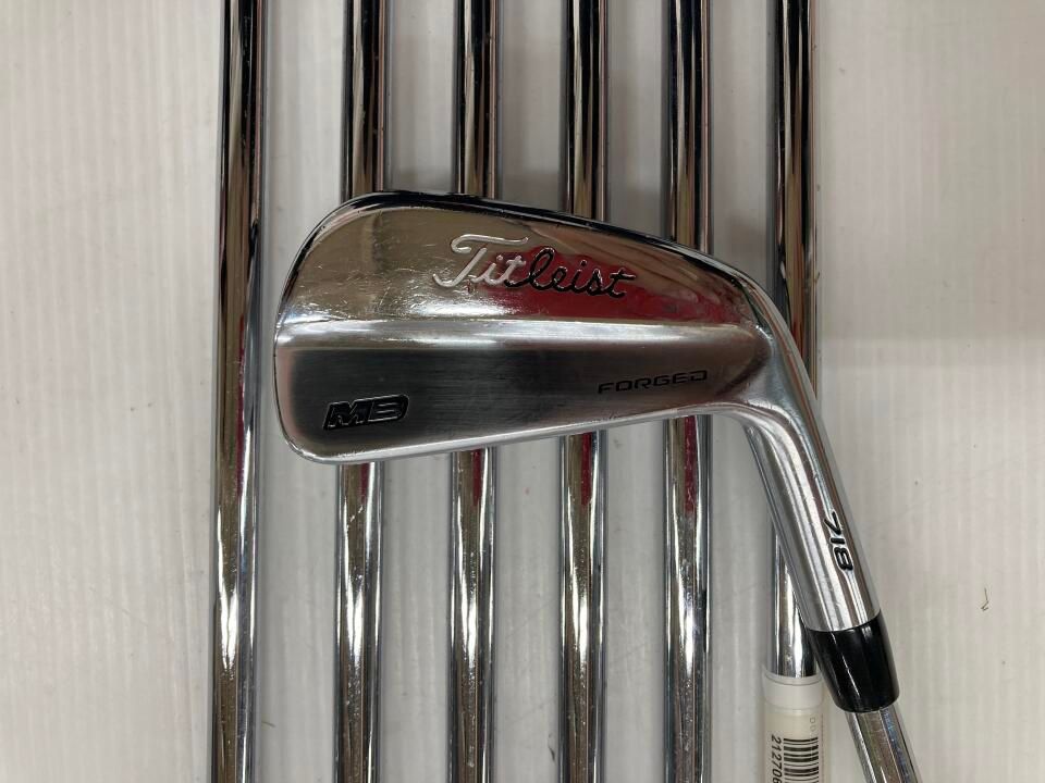 タイトリスト MB 718 AMT TOUR WHITE S200フレックス アイアンセット
