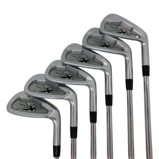 【中古】 キャロウェイ X FORGED 6S アイアンセット IR NS PRO 950GH (フレックスS) メンズ 男性用 右利き 右用 Cランク ゴルフクラブ