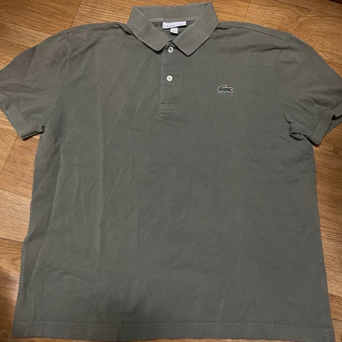 LACOSTE ラコステ カラーTシャツ フレンチレギュラーフィット ブラウン 105サイズ(5サイズ)