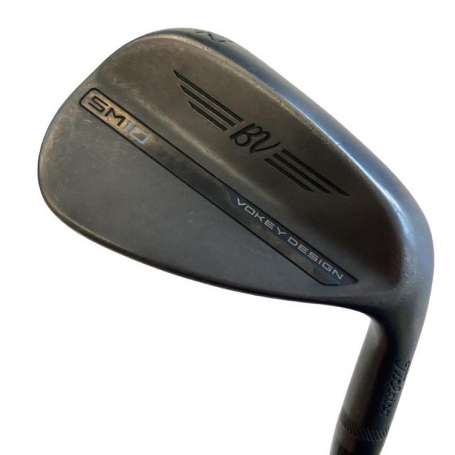 【中古】 タイトリスト VOKEY SPIN MILLED SM10 ジェットブラック 52°/12°F ウェッジ WG BV 105 (フレックスその他) メンズ 男性用 右利き 右用 Cランク ゴルフクラブ