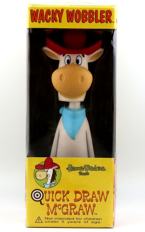 ファンコ　首振り人形ハンナバーベラ　ババルーイとクイックドロウマッグロウ セット Funko Wacky Wobbler Quick Draw McGraw ファンコ社ワッキーワブラー