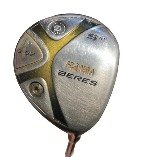 中古】 本間ゴルフ BERES S-02 5W フェアウェイウッド FW 2S ARMRQ6 49