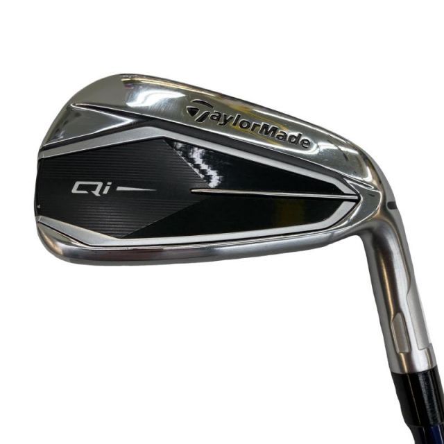 【中古】 テーラーメイド Qi 5S アイアンセット IR Diamana BLUE TM60(Qi IR) (フレックスS) メンズ 男性用 右利き 右用 Cランク ゴルフクラブ