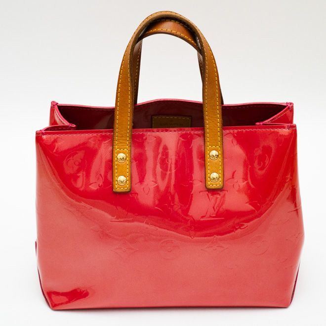 LOUIS VUITTON ルイヴィトン ヴェルニ リードPM ハンドバッグ 赤
