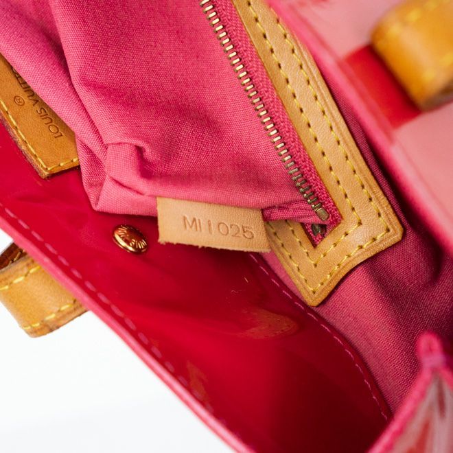 LOUIS VUITTON ルイヴィトン ヴェルニ リードPM ハンドバッグ 赤