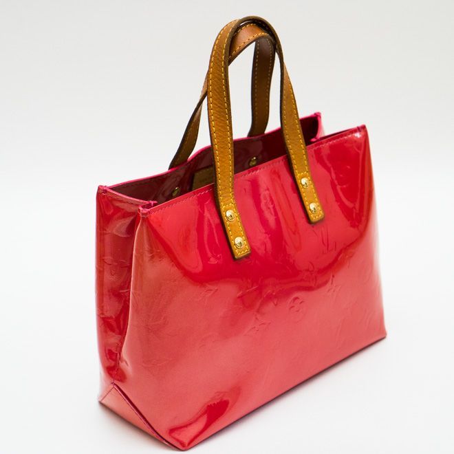 LOUIS VUITTON ルイヴィトン ヴェルニ リードPM ハンドバッグ 赤