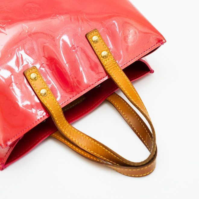 LOUIS VUITTON ルイヴィトン ヴェルニ リードPM ハンドバッグ 赤