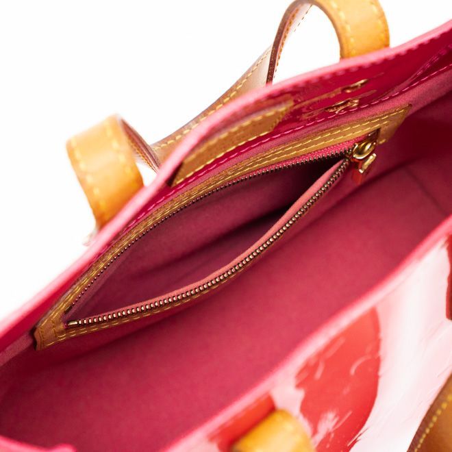 LOUIS VUITTON ルイヴィトン ヴェルニ リードPM ハンドバッグ 赤
