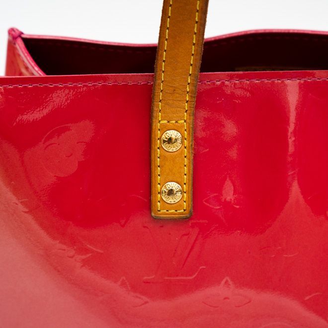 LOUIS VUITTON ルイヴィトン ヴェルニ リードPM ハンドバッグ 赤