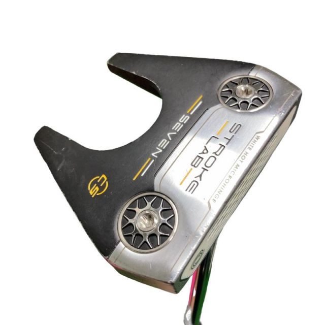 【中古】 オデッセイ STROKE LAB SEVEN CS 34インチ パター PT STROKE LAB (フレックスその他) メンズ 男性用 右利き 右用 Cランク ゴルフクラブ