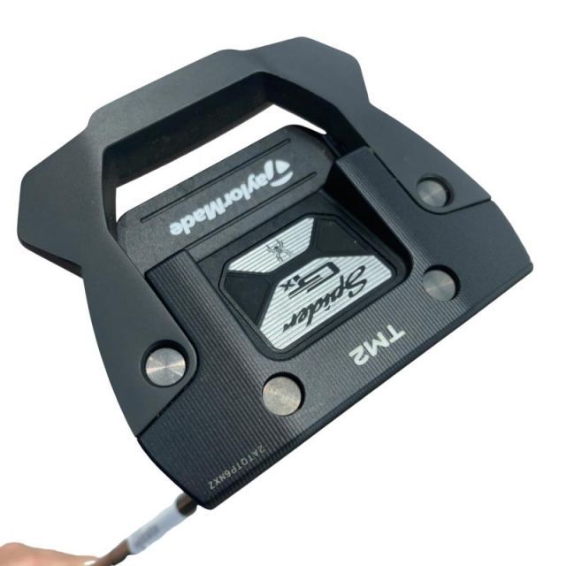 【中古】 テーラーメイド Spider GTx TRUSS BLACK TM2 34インチ パター PT スチール (フレックスその他) メンズ 男性用 右利き 右用 Bランク ゴルフクラブ