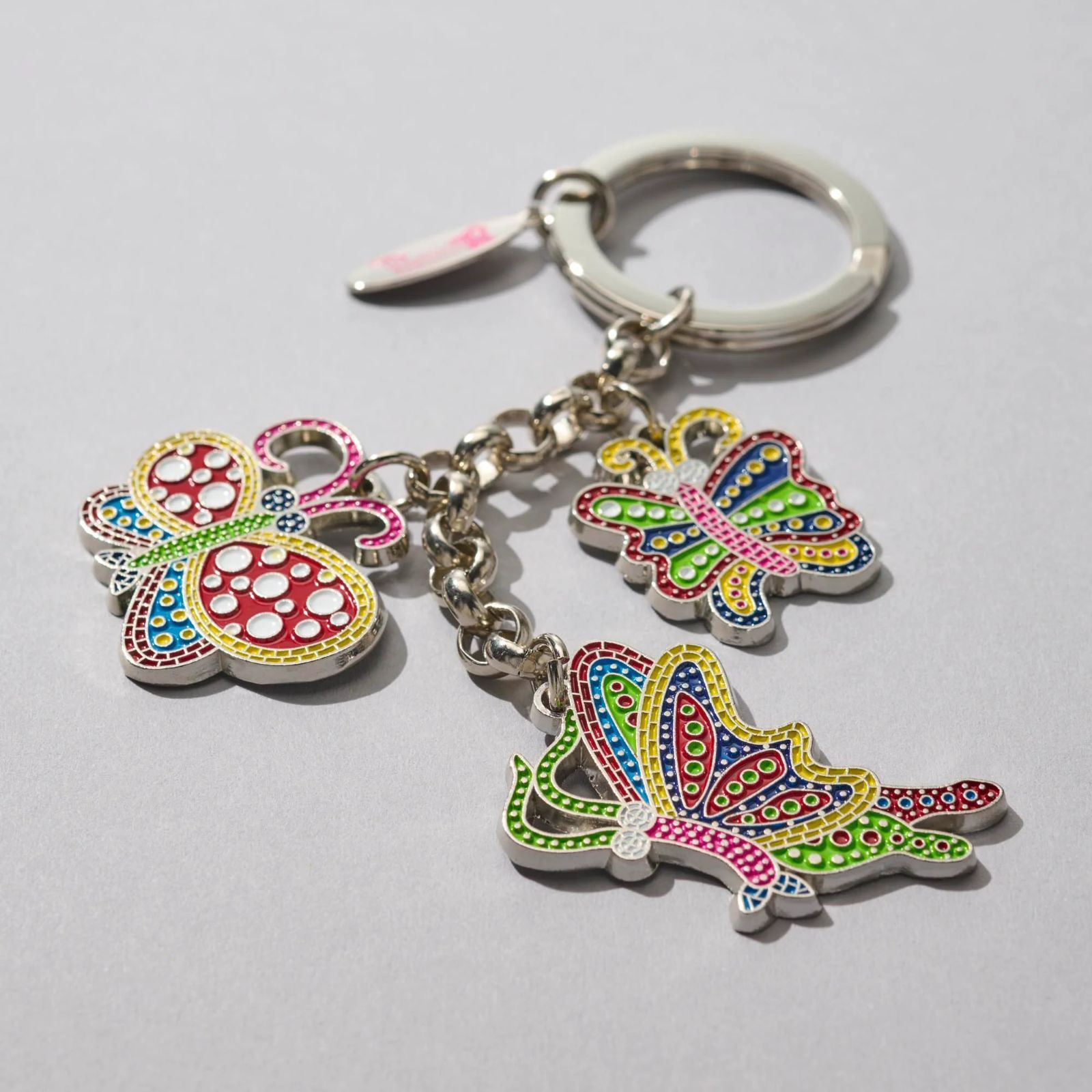 新品未使用 草間彌生 Yayoi Kusama キーリング 蝶 小物 管理番号：662A
