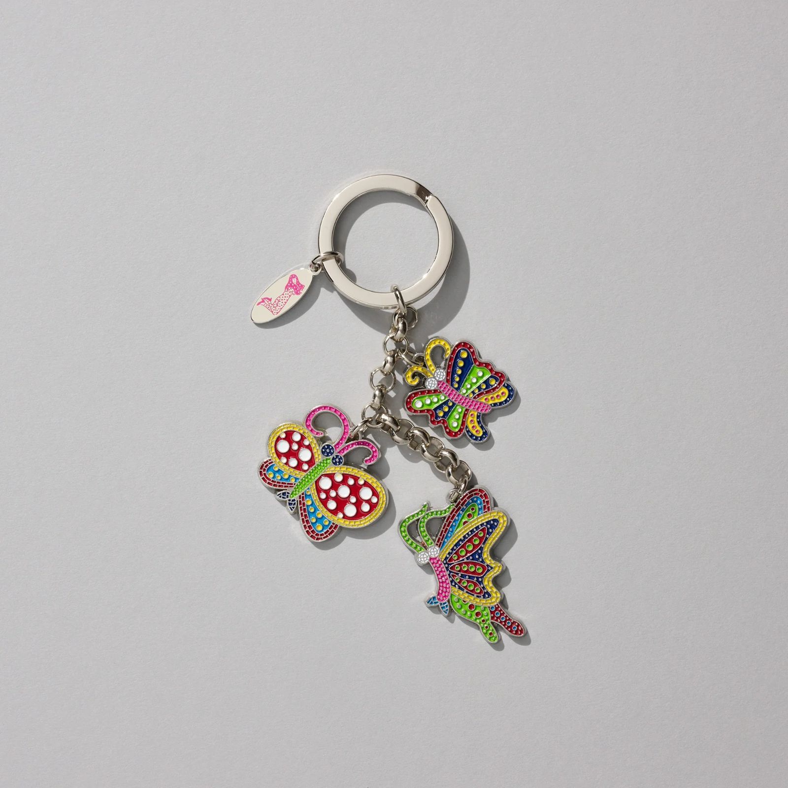 新品未使用 草間彌生 Yayoi Kusama キーリング 蝶 小物 管理番号：662A