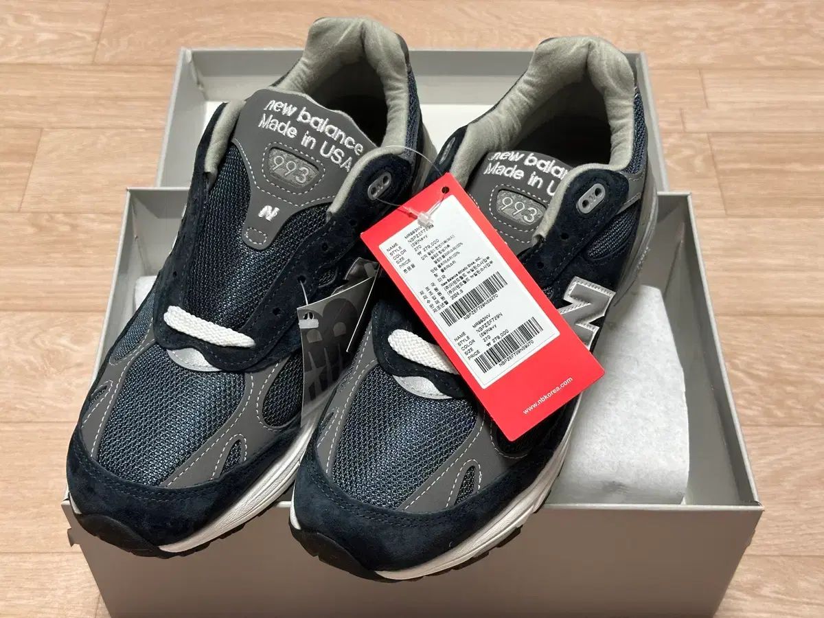 270 ニューバランス 993 ネイビー MR993NV - ニューバランス コリア 新品
