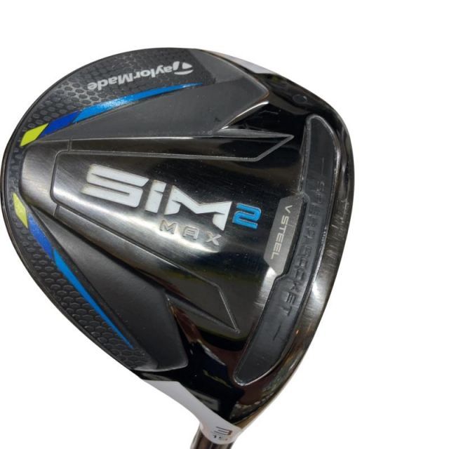 【中古】 テーラーメイド SIM2 MAX 3W フェアウェイウッド FW リシャフト (フレックスその他) メンズ 男性用 右利き 右用 Cランク ゴルフクラブ