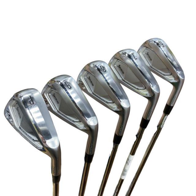 【中古】 ダンロップ SRIXON ZXi5 6S アイアンセット IR 純正特注シャフト (フレックスR) メンズ 男性用 右利き 右用 Cランク ゴルフクラブ