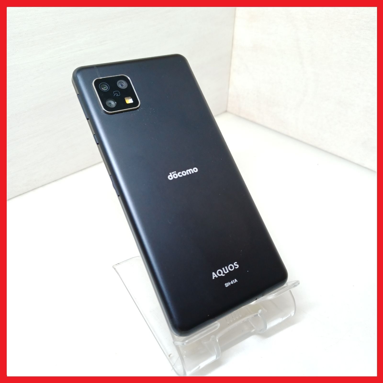 SIMフリー・4Gスマホ】docomo SH-41A AQUOS sense4 - メルカリ