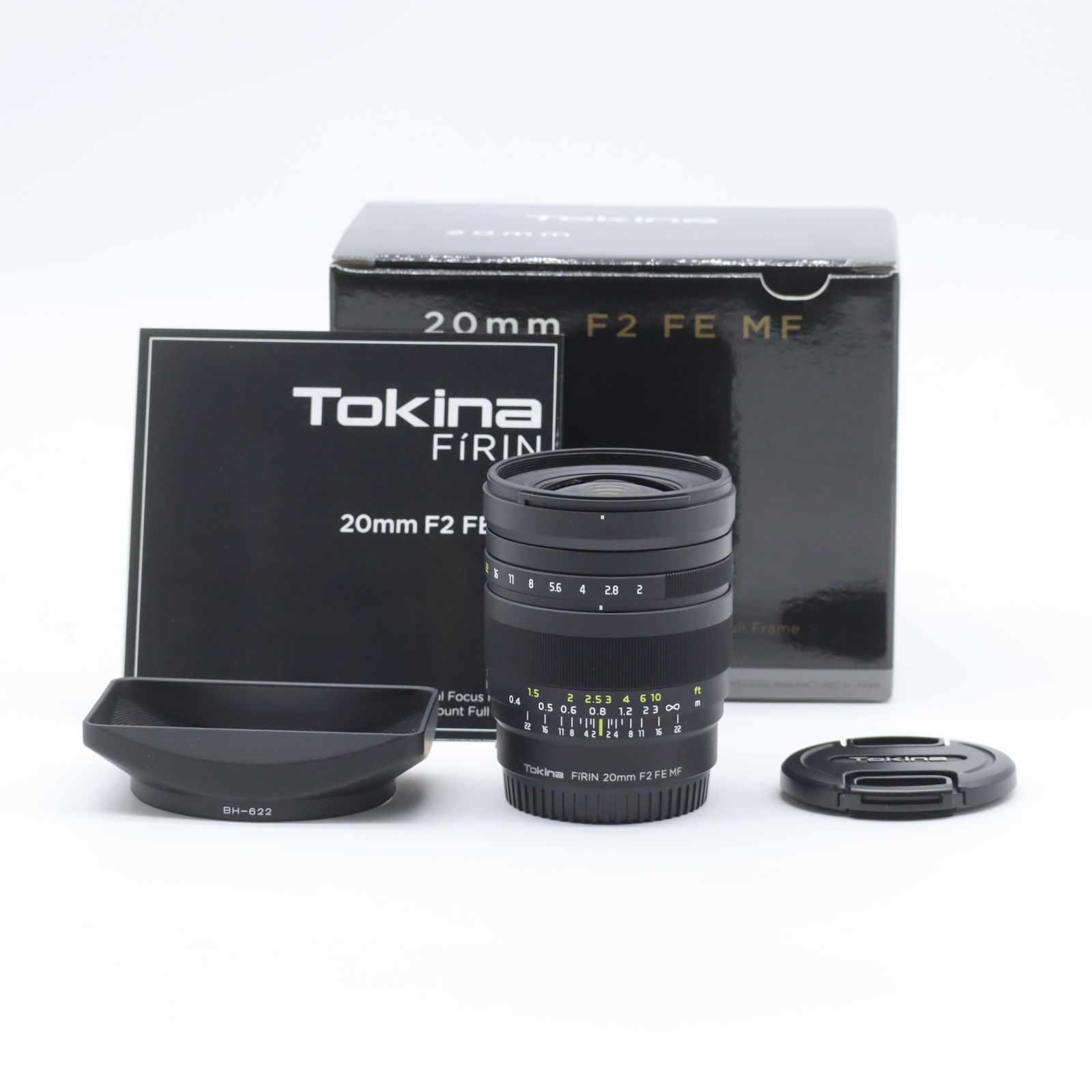 Tokina FiRIN 20mm F2.0 FE MF ソニーE用｜フルサイズ対応 広角単焦点レンズ｜マニュアルフォーカス・高解像【中古】