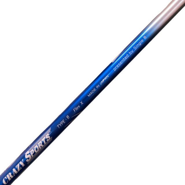 【中古】 CRAZY SPORTS TYPE-Bドライバー用 シャフト CRAZY SPORTS TYPE-B (フレックスX)Aランク ゴルフクラブ