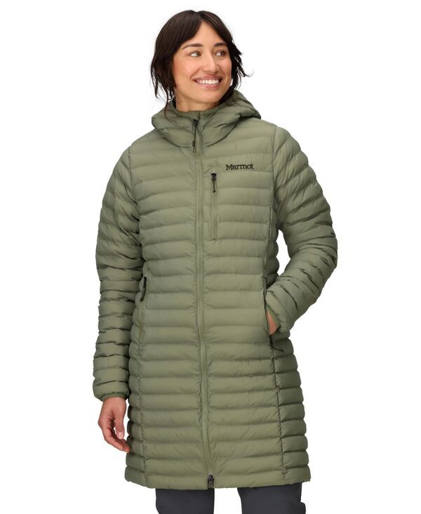 マーモット レディース アウター ジャケット・ブルゾン ジャケット Marmot Womens Echo Featherless Long Jacket Olive Grov オリーブ