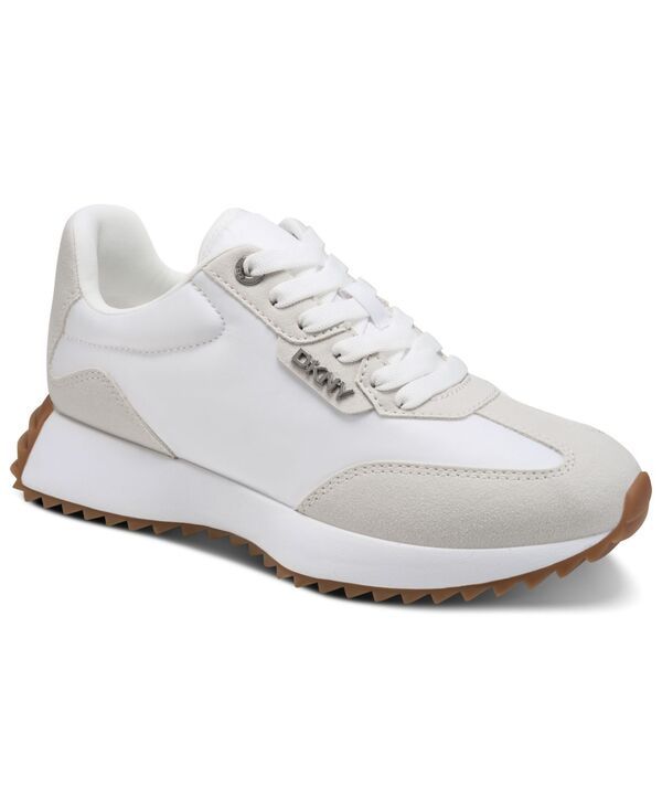 ダナ キャラン ニューヨーク レディース シューズ スニーカー レース DKNY Womens Naples Lace Up Sneakers White ホワイト