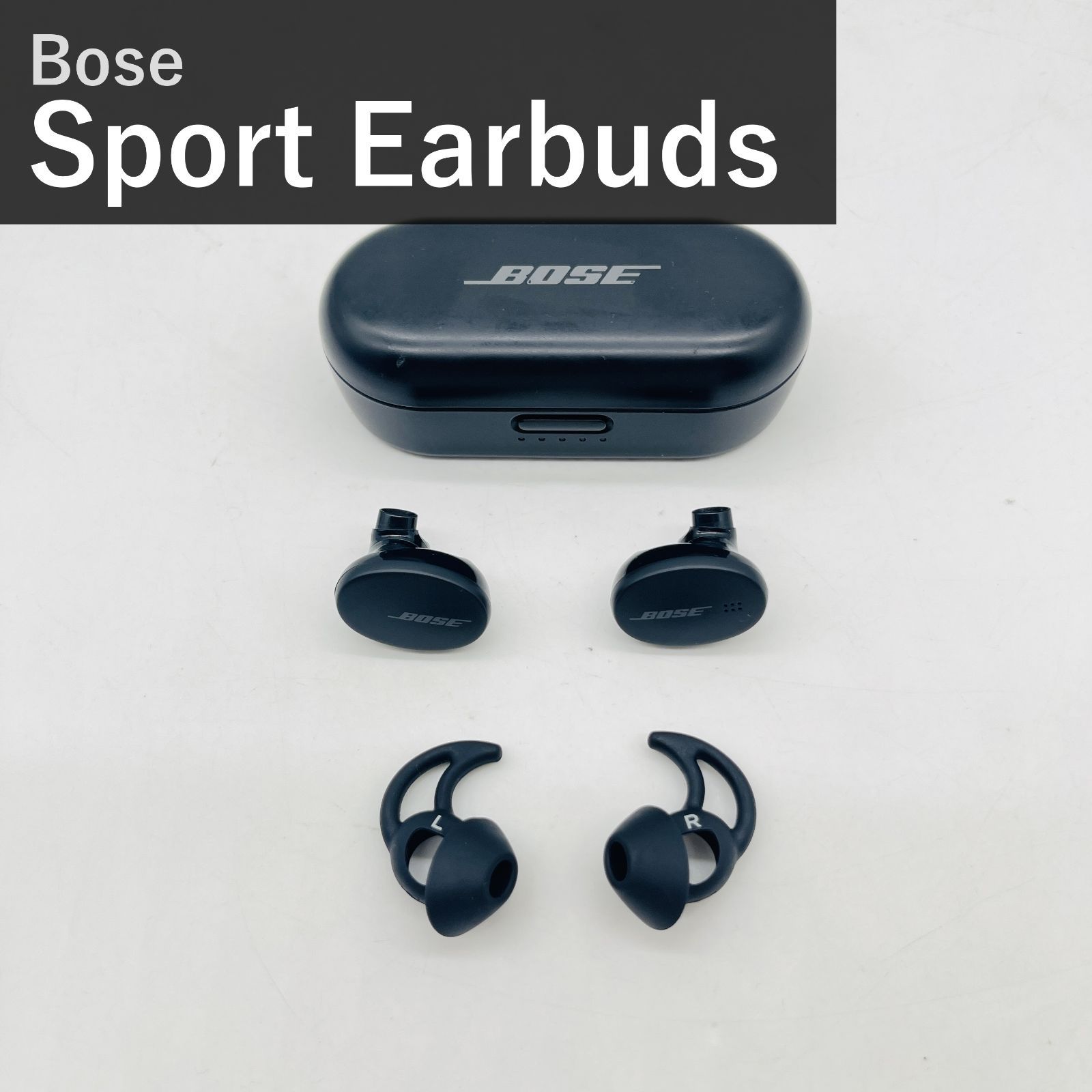 Bose Sport Earbuds ボーズ スポーツ イヤーバッズ ワイヤレスイヤホン Bluetooth トリプルブラック 黒 Sport Earbuds BLK 完全ワイヤレス マイク付 IPX4防滴 タッチ操作 最大15時間再生 スポーツ向け