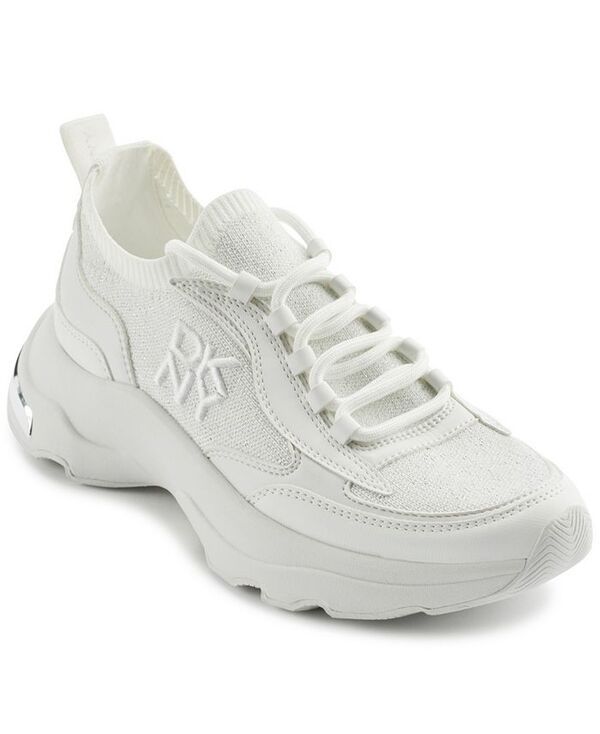 ダナ キャラン ニューヨーク レディース シューズ スニーカー レース DKNY Womens Jami LaceUp Sneakers Bright White ホワイト