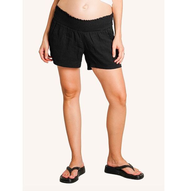 ノム レディース ボトムス ハーフパンツ・ショーツ NOM Maternity THE EASY SHORT Black ブラック