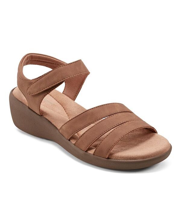 イージースピリット レディース シューズ サンダル Easy Spirit Womens Kenton Open Toe Strappy Casual Sandals Cognac
