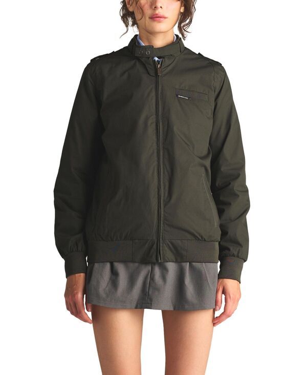 メンバーズオンリー レディース アウター ジャケット・ブルゾン スリムフィット Members Only Womens Classiconic Racer Jacket Slim Fit Dark g 22,260円