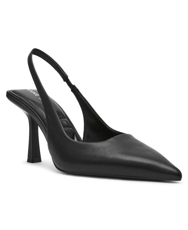 アンクライン レディース シューズ パンプス Anne Klein Womens Itzy Pointed Toe Pumps Black Smooth ブラック