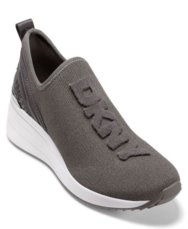 ダナ キャラン ニューヨーク レディース シューズ スニーカー DKNY Womens Keeva Slip On Wedge Sneakers Morel