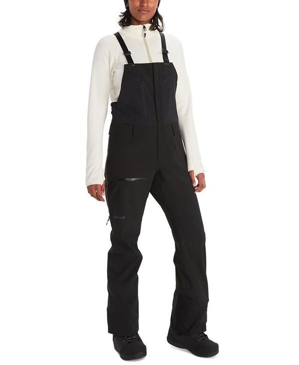 マーモット レディース ボトムス カジュアルパンツ Marmot Womens Refuge Pro Ski Bib Black ブラック