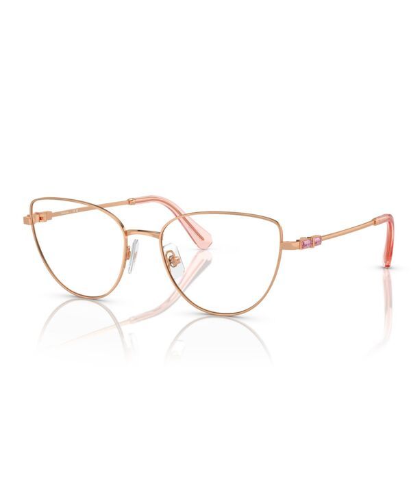 スワロフスキー レディース アクセサリー サングラス・アイウェア Swarovski Womens EyeglassesK1007 Rose Gold ゴールド