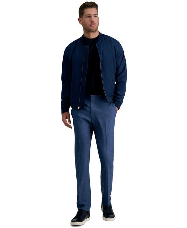 ケネスコール メンズ ボトムス カジュアルパンツ Kenneth Cole Reaction MenslimFit Stretcheck Dress Pants Blue ブルー