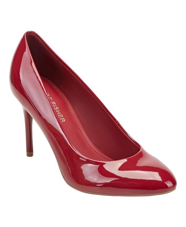 マークフィッシャー レディース シューズ パンプス Marc Fisher Womens Rigby SlipOn Stiletto Pumps Red Patent レッド